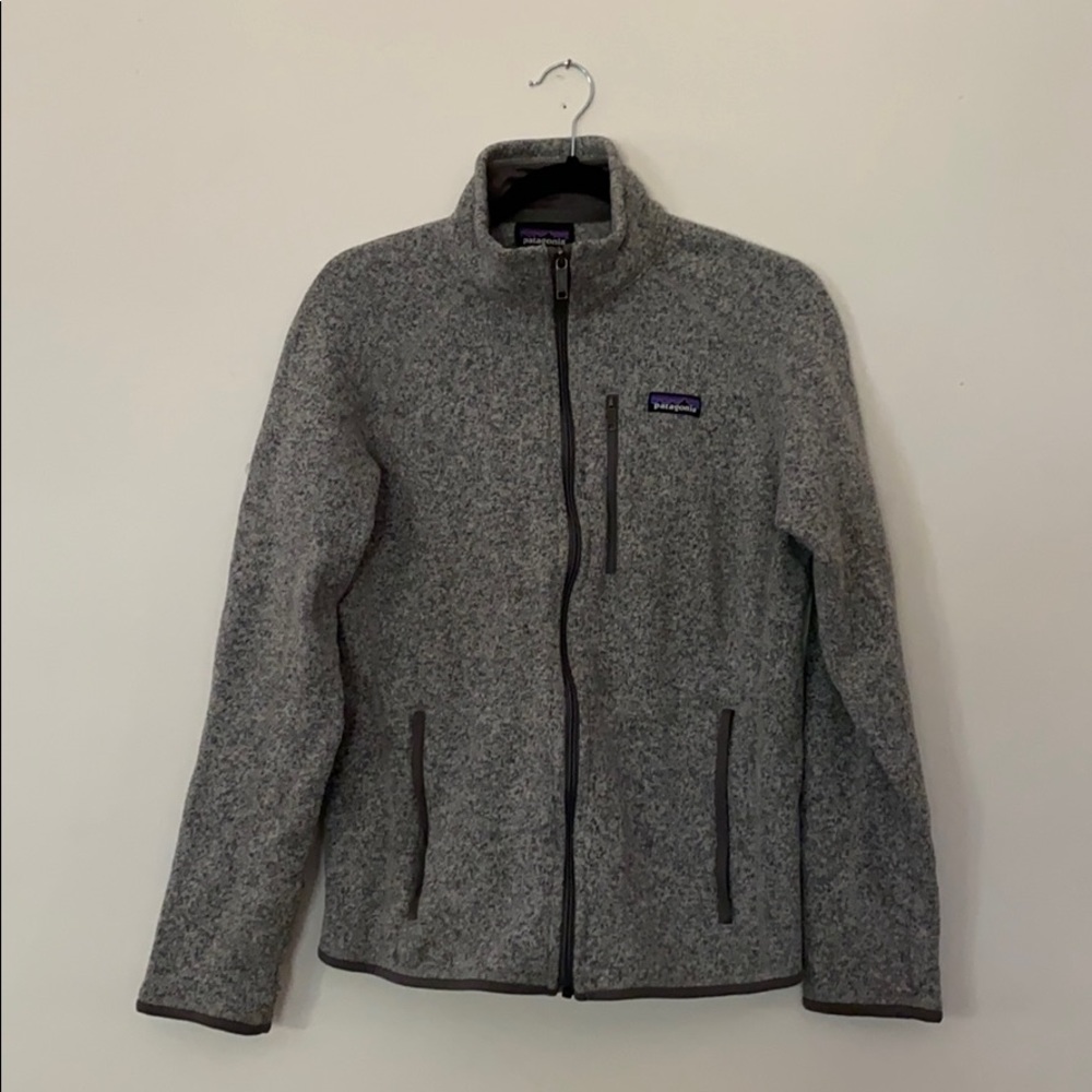Grey Patagonia zip up